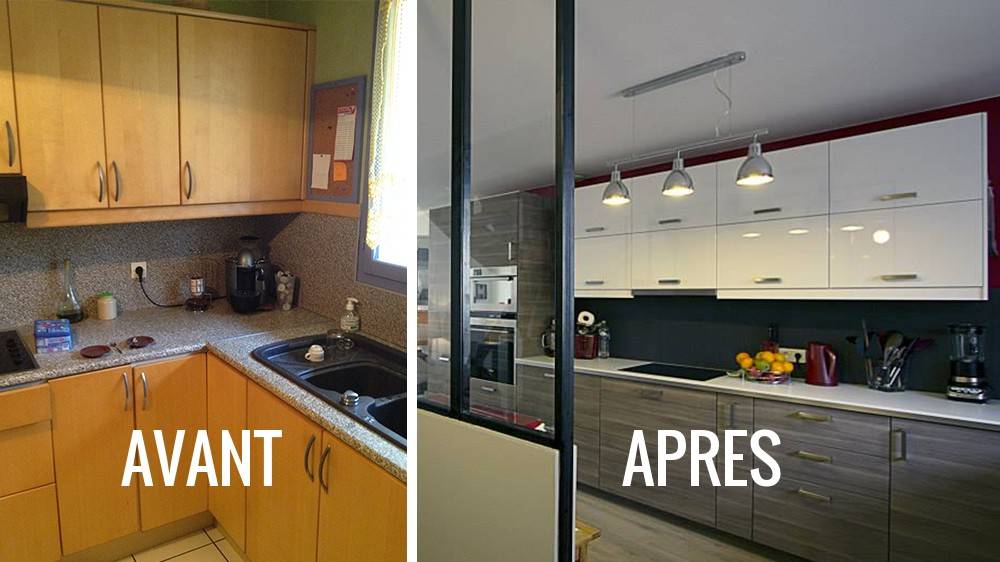 rénovation cuisine Tiercé